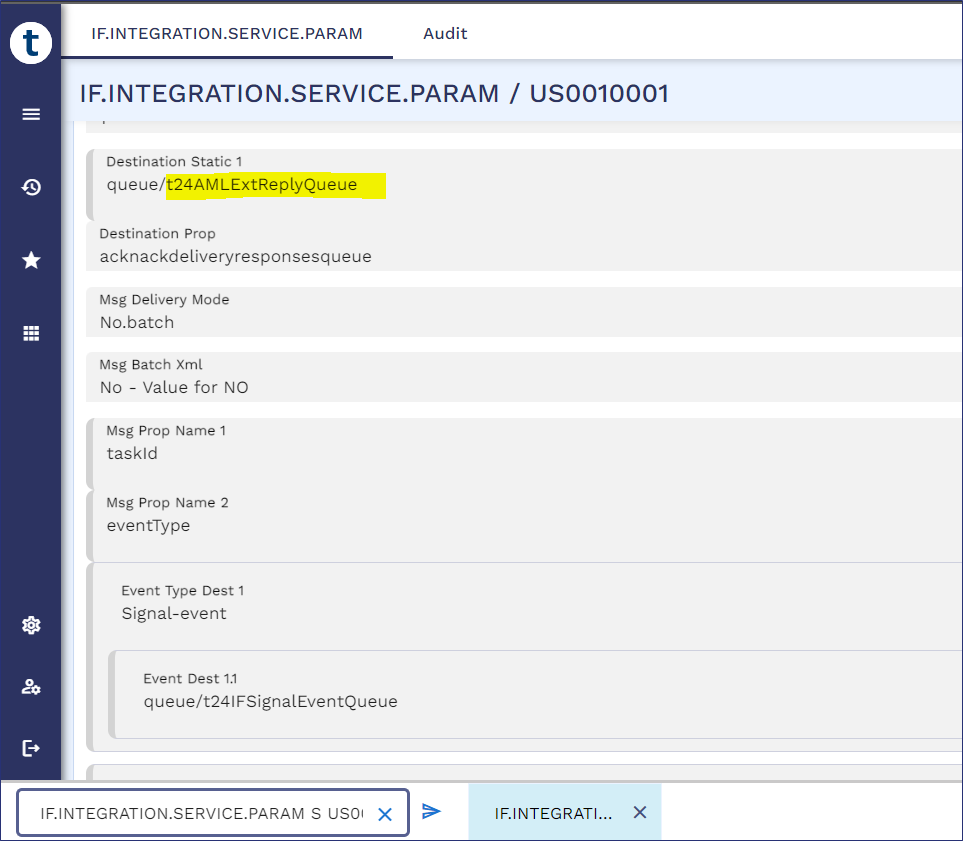direct-posting of IF runtime messages